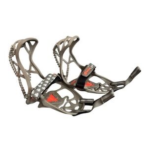 Yamabax Ice Cleats Traction Spikes Crampons Large Grey for Winter Hiking